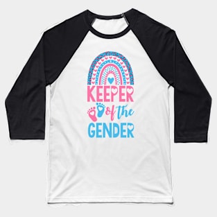 Gender Reveal Keeper of the Gender Baseball T-Shirt